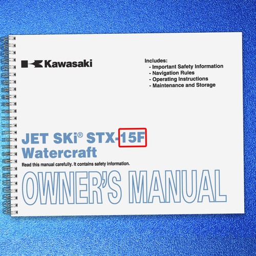 Kawasaki jet ski stx 15f - jet, stx-15f