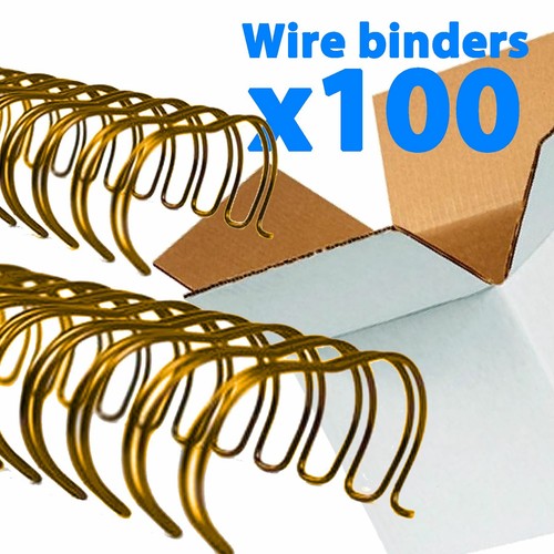 Galaxy gold wire loop binding - wire,