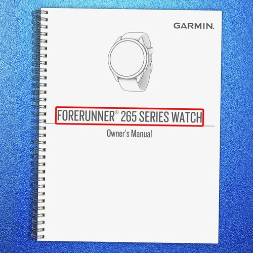 Garmin forerunner 265 series - garmin,