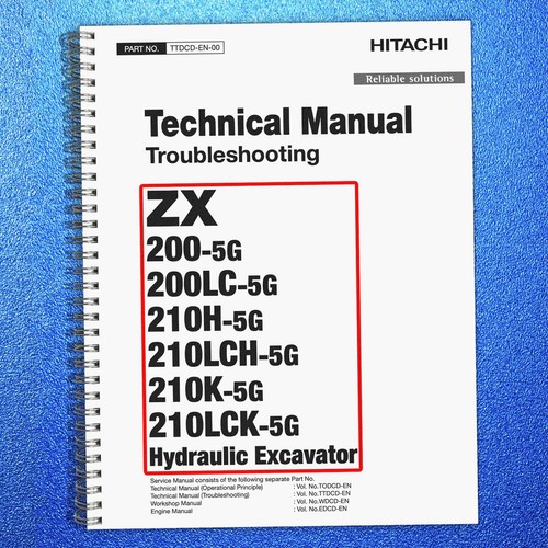 Hitachi zx200 210h lch - lc,