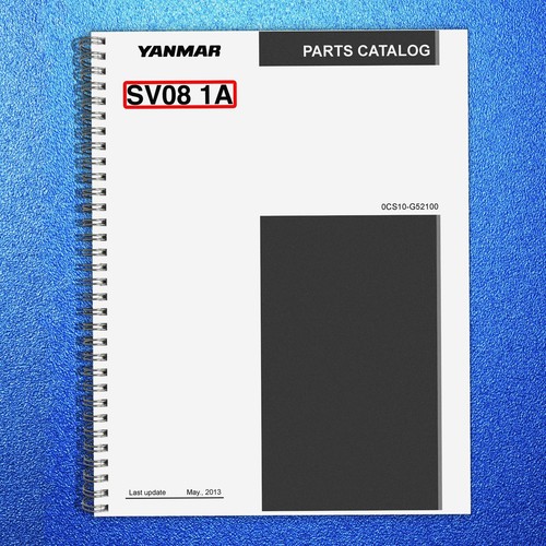 Yanmar sv08 excavator parts - sv08-1a,
