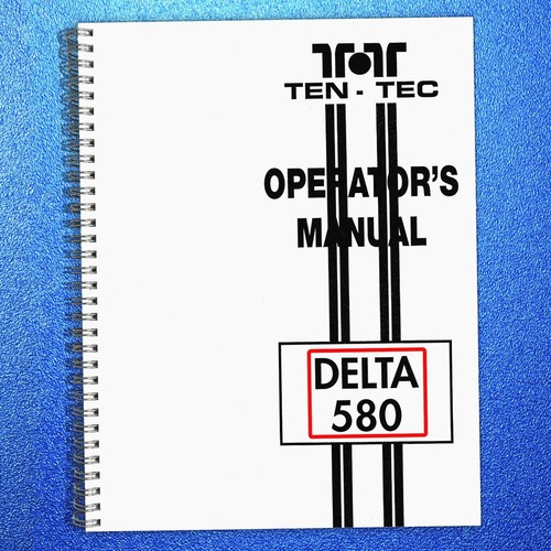 Ten tec delta 580 - delta, user