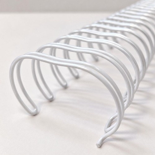 Galaxy white wire loop binding - wire,