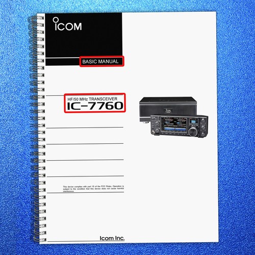 Icom transceiver 7760 basic - 7760,