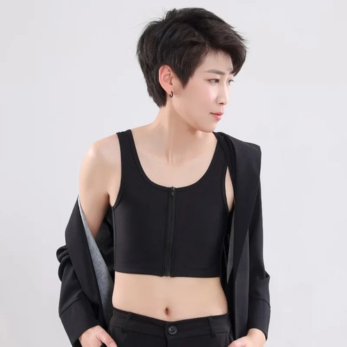 Chest binder compression - compression, top
