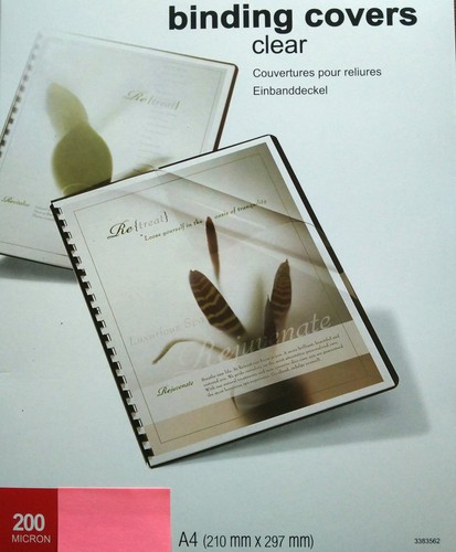 200 micron transparent clear - 200,